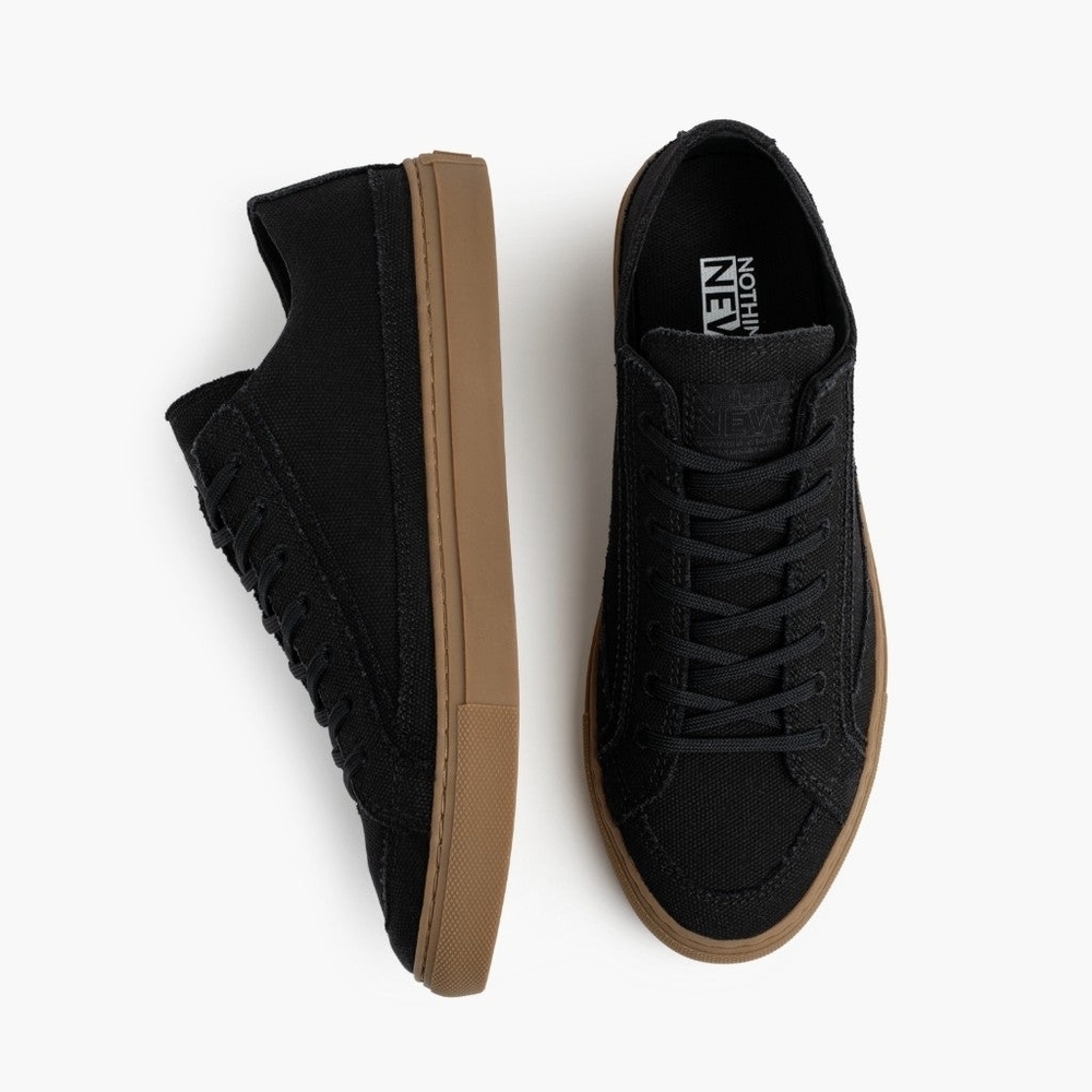 Nothing New Nice Kicks Shoes Men's 9 Wide Black Gum